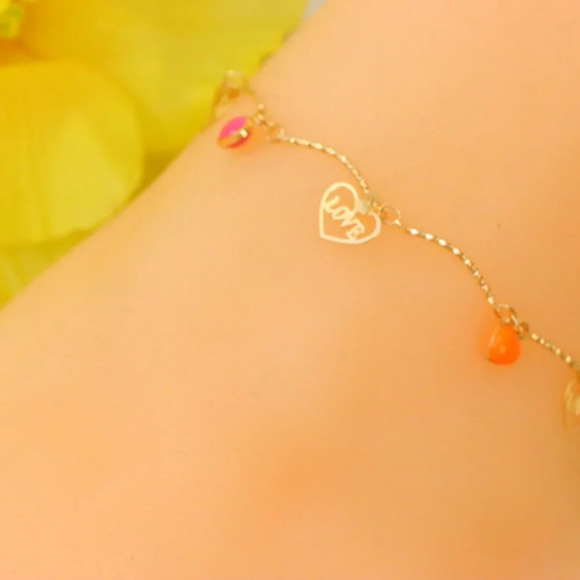 Minimalist Anklet, Sleek & Modern Design, Women’s Fashion, YC110153-A - Picture 2 of 10